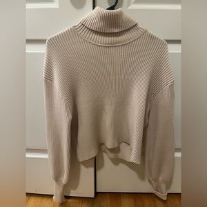 Express Ribbed Turtleneck Sweater
